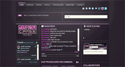 Desktop Screenshot of justincaseradio.com